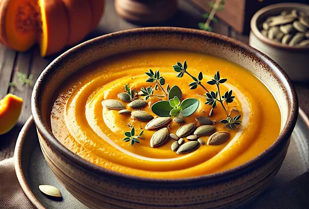 Crema di zucca e patate