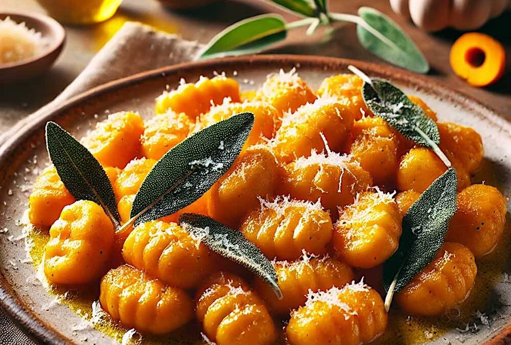 Gnocchi di zucca al burro e salvia