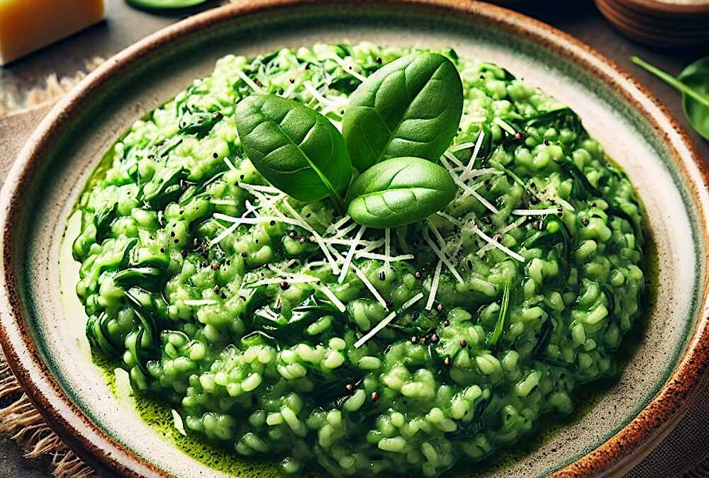 Risotto agli spinaci